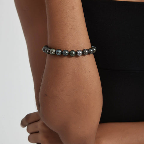 8-11mm Tahitian South Sea Pearl Bracelet AA+ Quality - House Of Pearls